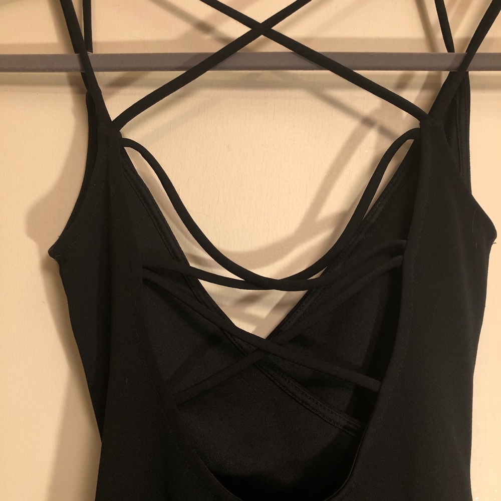BLACK SEXY COCKTAIL DRESS